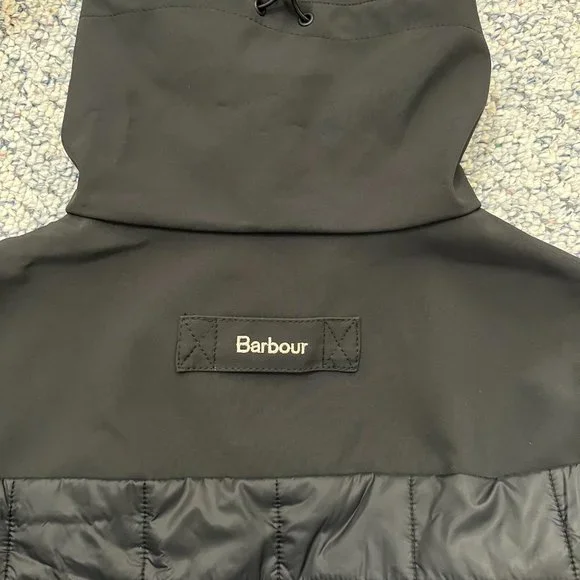 BARBOUR STRIDE HOODED LIGHTWEIGHT QUILTED JACKET MSRP$280 British Classic Great - Picture 2 of 12